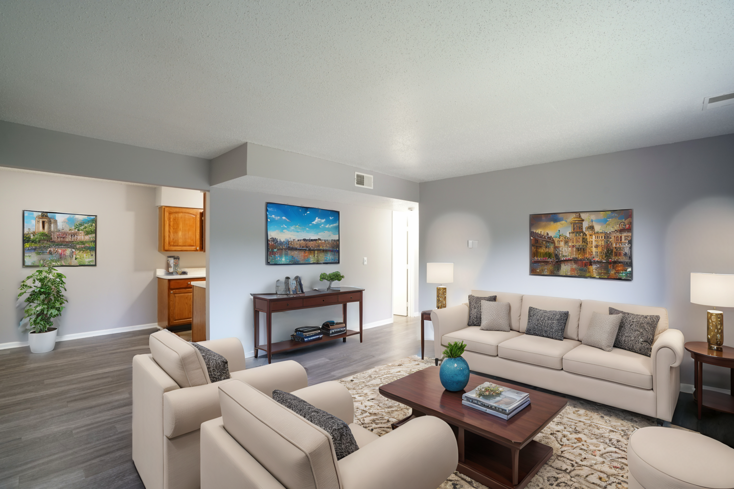Sage Crossing Apartments Living Room